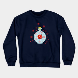 Virus Medical Flask Crewneck Sweatshirt